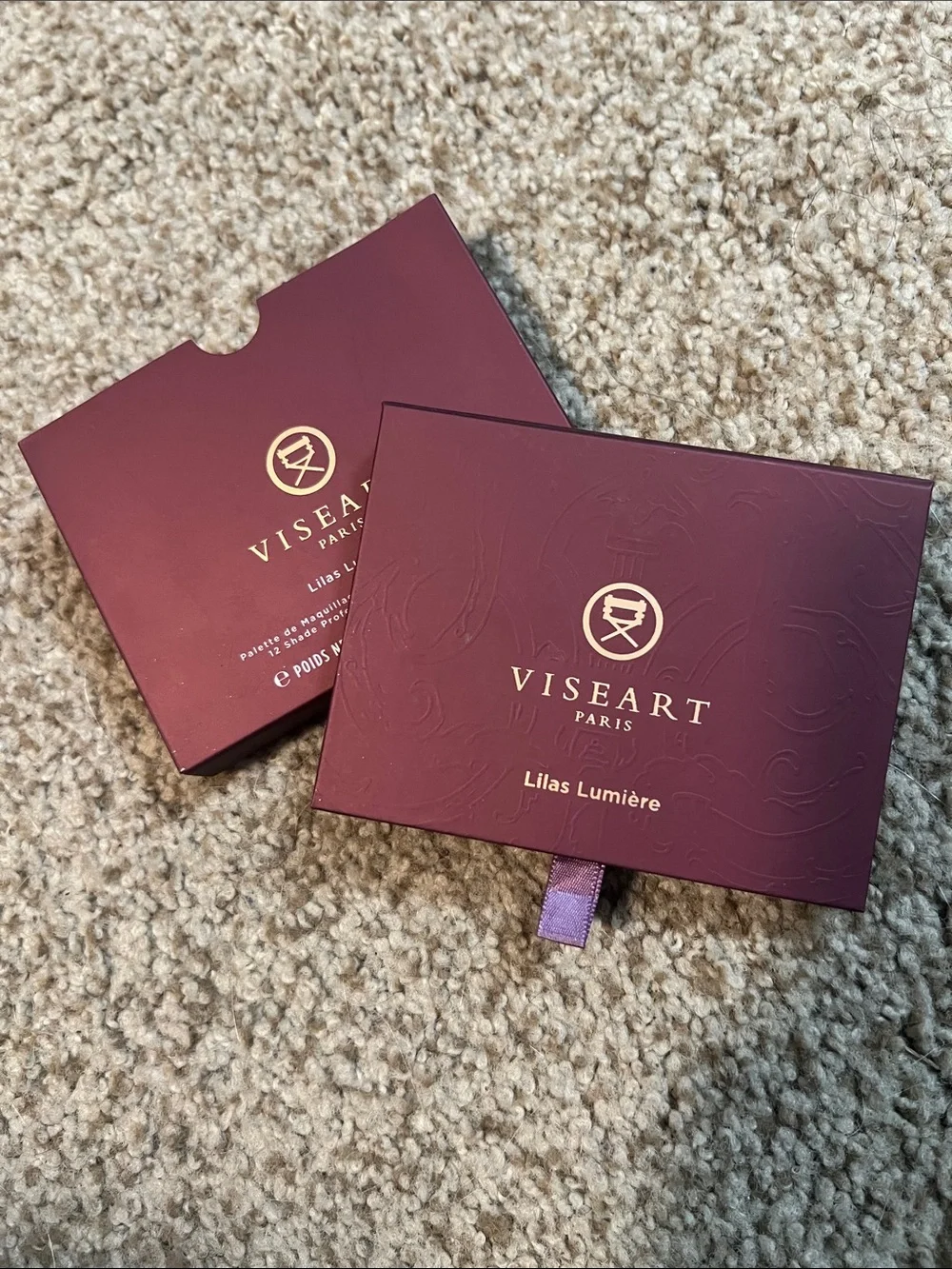 🗼VISEART Paris Lilas Lumière Eyeshadow Palette